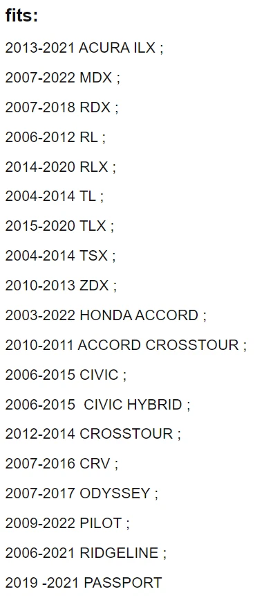 FILTRO DE AIRE DE CABINA AC para Acura TLX MDX RDX RL RLX TLX TSX ZDX CF10134 Foto 2 de 4