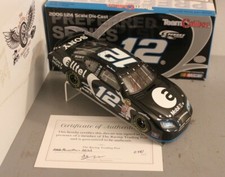 2006 Ryan Newman Alltel 1/24 Team Caliber Preferred NASCAR Diecast Autographed