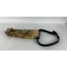 32" Belt With Handmade 16" Sheath Covered with Fox Fur For Weapon