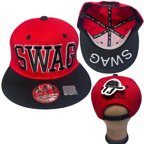 SWAG Hip-Hop 3D Embroidered Snapback Cap Adjustable Baseball Hats Wholesale LOT - 第 14/18 張圖片