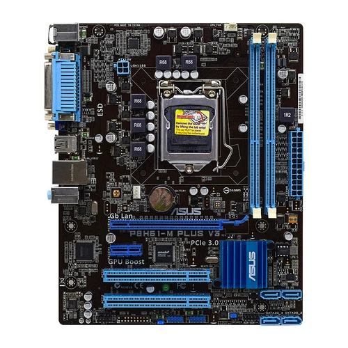 ASUS P8H61-M PLUS V3 with printing port PCI COM Desktop Motherboard - Picture 1 of 5
