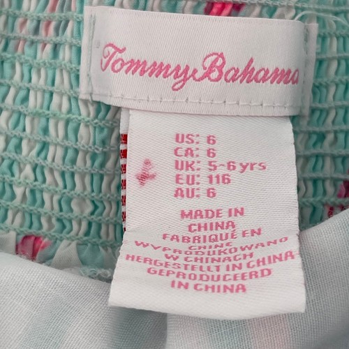 Tommy Bahama Sundress Seahorse Print Striped Sleeveless Dress Size 6 - Picture 4 of 7