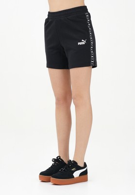 PUMA Shorts Women Black Sports Shorts Sports Shorts Ess Tape 9'' Tr Spring