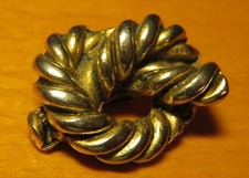 BOUTON ancien Franc -Maçonnerie LAC d'AMOUR symbolise la fraternité