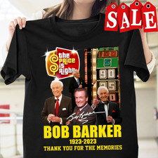 Bob Barker The Price is Right Thank You For The Memories T Shirt