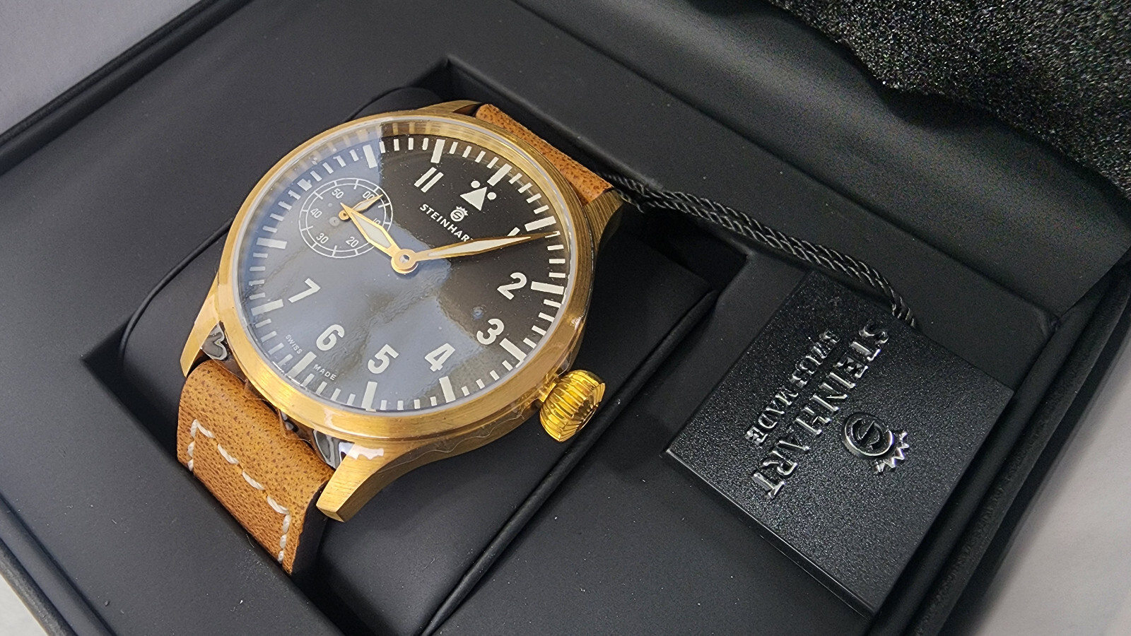 Steinhart Nav B 44mm Steinhart Nav B-Uhr Handaufzug Bronze