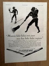 1931 advertisement - EVERSHARP fountain pens - PARIS - 1601