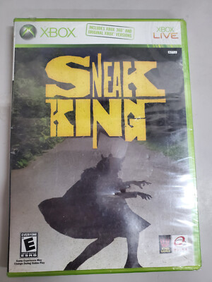 Sneak King (Microsoft original Xbox & 360, 2006) New Sealed