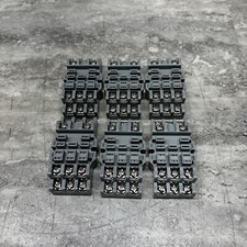 Lot Of 6 IDEC SR3B-05 Relay Base / Socket, 11 Blade, New