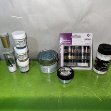 Crafters Companion Ultrafine Glitter - Essentials And Others Lot. See Des