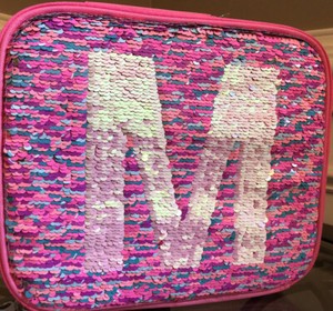 justice flip sequin lunch box