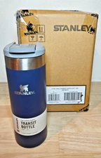 Stanley 16oz Stainless Steel AeroLight Transit Bottle  ~  NAVY IN HAND