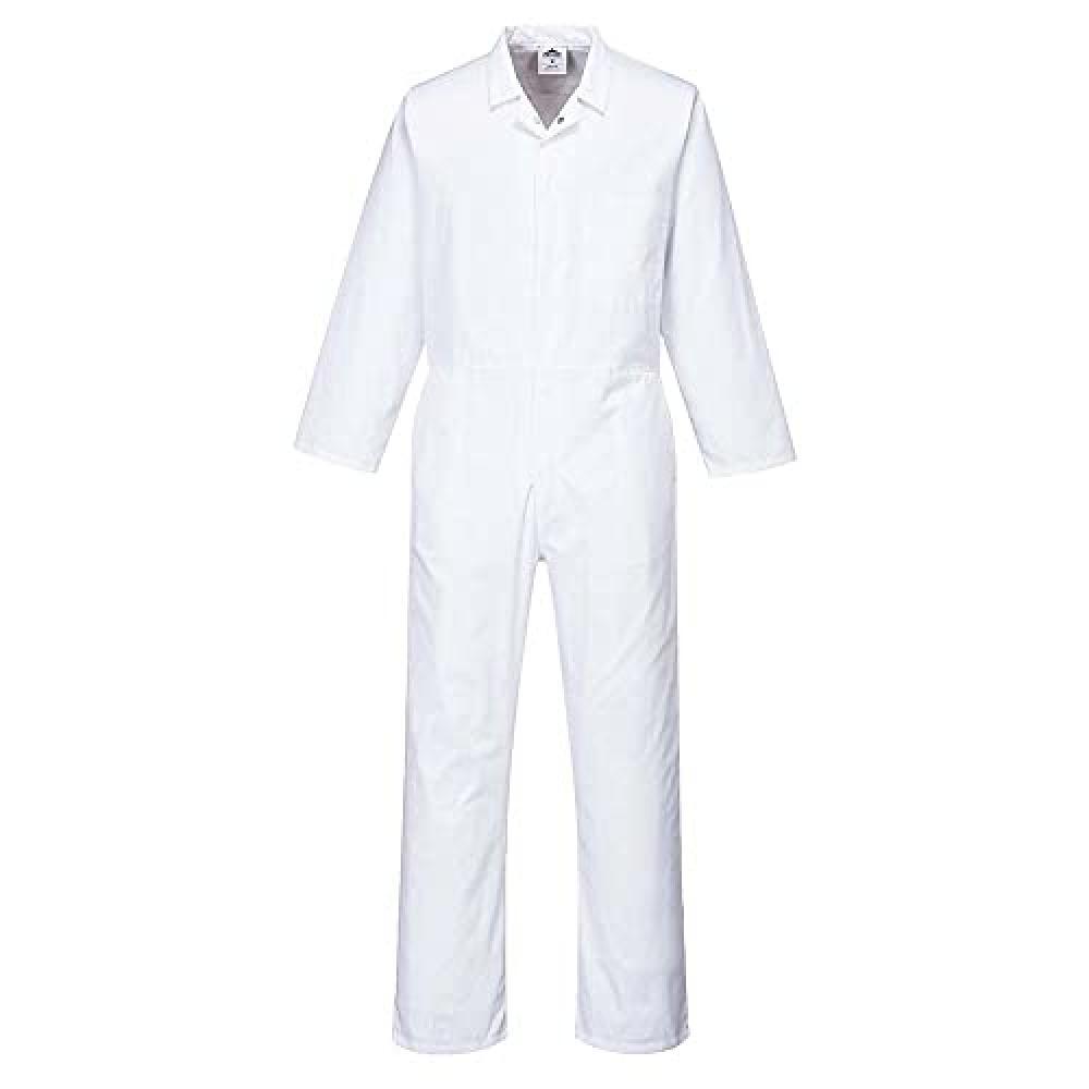 (TG. Size: Large) Food Boilersuit, colorWhite talla Large - NUOVO