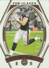 2021 Panini Legacy Football - For the Ages - #13 - J.J. WATT - Houston Texans