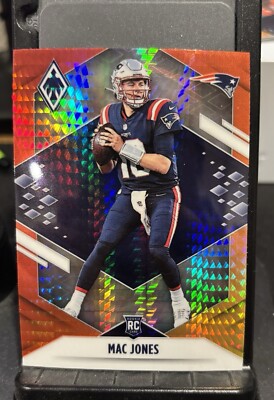 2021 Panini Phoenix - Rookie Fire Burst #109 Mac Jones (RC)