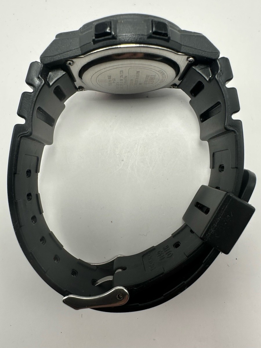 Timex 737-A Watch New‎ Battery Indiglo 8 Lap Triathlon 36MM 8.5\