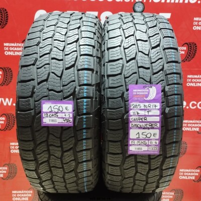 2x P285 70 R17 117T COOPER DISCOVERER M+S* 7,2/8,6mm REF:11855