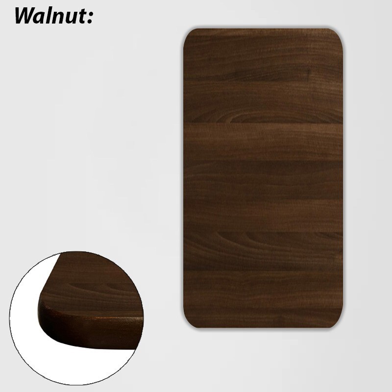 Replacement Table Top Walnut BROWN Rectangular Tabletop Laminated 55 X 110CM