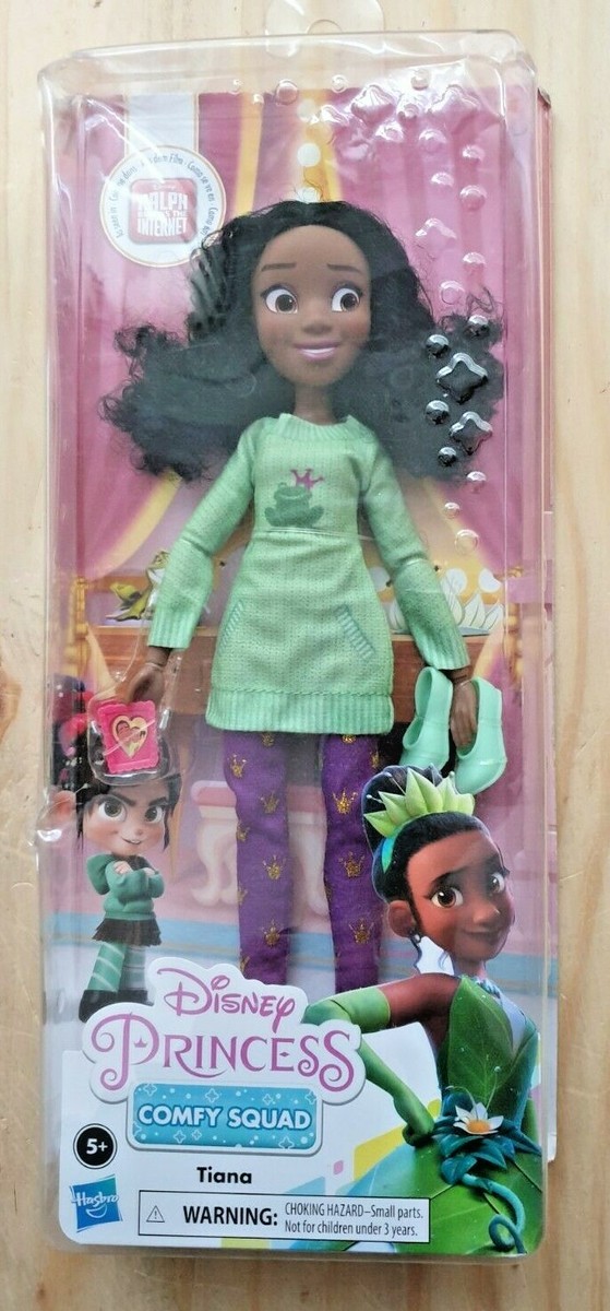 Disney Princess Comfy Squad Tiana Childrens Doll Toy Brand New