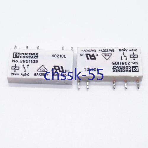 2961105 PHOENIX CONTACT RELAY E-MECH POWER SPDT 24VDC, 6A-250VAC. – BHP Perú Web 2961105 PHOENIX CONTACT RELAY E-MECH POWER SPDT 24VDC, 6A-250VAC. – BHP Perú Web