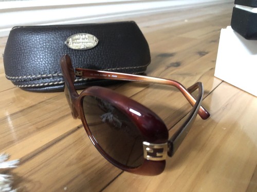 Fendi Lunettes de Soleil Femme ELLO/SBKU2SPINK5618140 Marron Fendi  716736108780