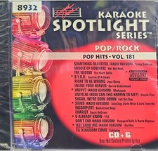 SC8932     POP HITS  NEW IN PLASTIC SOUND CHOICE KARAOKE CDG   LOT WA