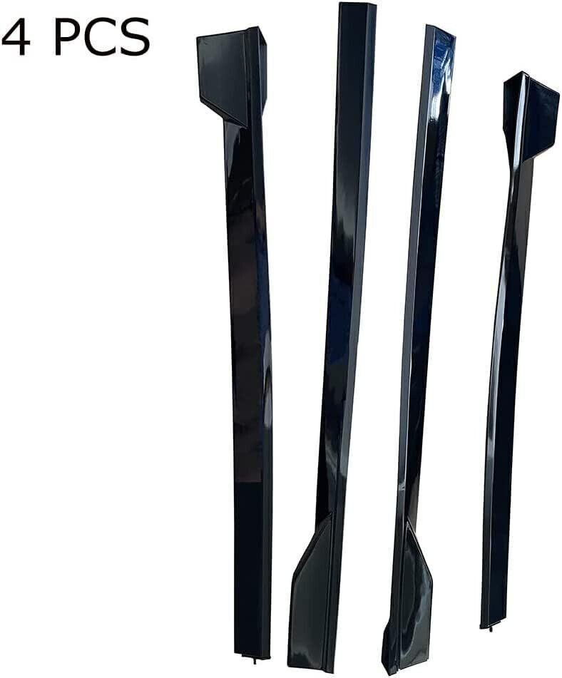 FITS 2018-2022 TOYOTA CAMRY CARBON FIBER STYLE SIDE SKIRT EXTENSION KIT