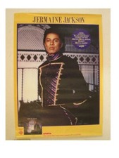 Jermaine Jackson Poster JACKSON Family Five OLD
