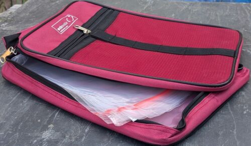 WSB Deluxe Rig Wallet Sea Fishing Red Tackle Trace Beach Storage Fishing Tackle - Picture 11 of 13