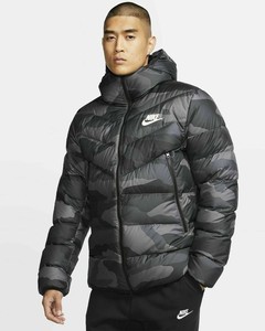 nike mens puffer jacket black
