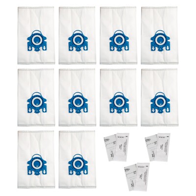10er-Pack GN Staubsaugerbeutel mit 3D-Technologie kompatibel mit Miele Staubsauger