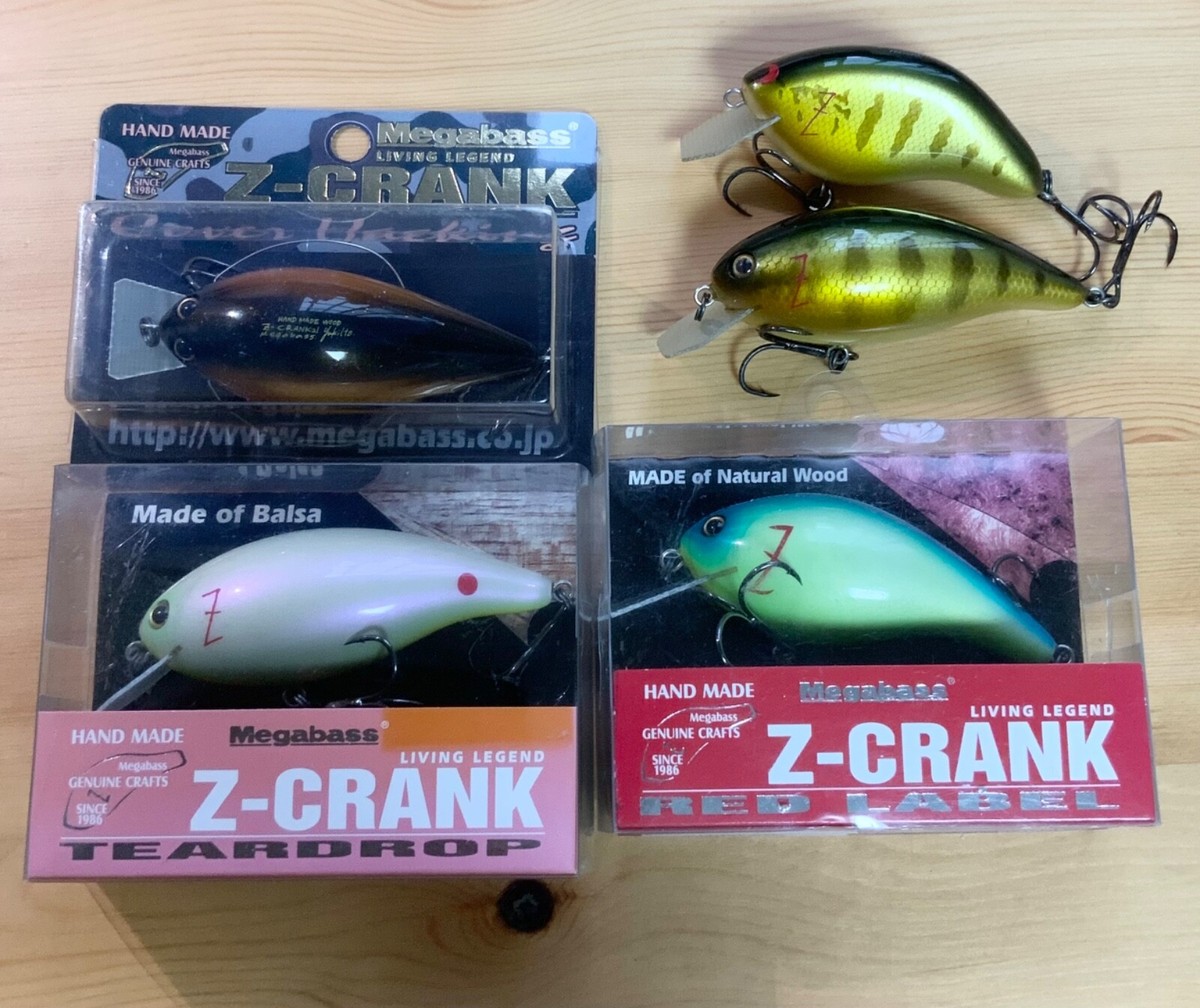 メガバス　Z-CRANK BALSA 3個セット メガバス Zクランク 3個セット フラットサイド バルサ ジーク