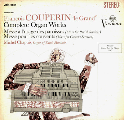 2 LPs FRANCOIS COUPERIN LE GRAND COMPLETE ORGAN WORKS | eBay