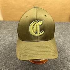 Yupoong Cincinnati Spartans Logo Cap Adult Fitted L-XL FlexFit Green Hat