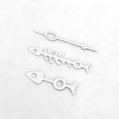 For NH35/NH36/4R/7S Watch Movement Fishbone Watch Hands Kit Green Luminous Hands - Bild 10 von 11