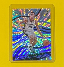 2021-22 Panini Revolution Joe Wieskamp ASIA HOLO SILVER /99 SP Spurs #125 RC 🔥
