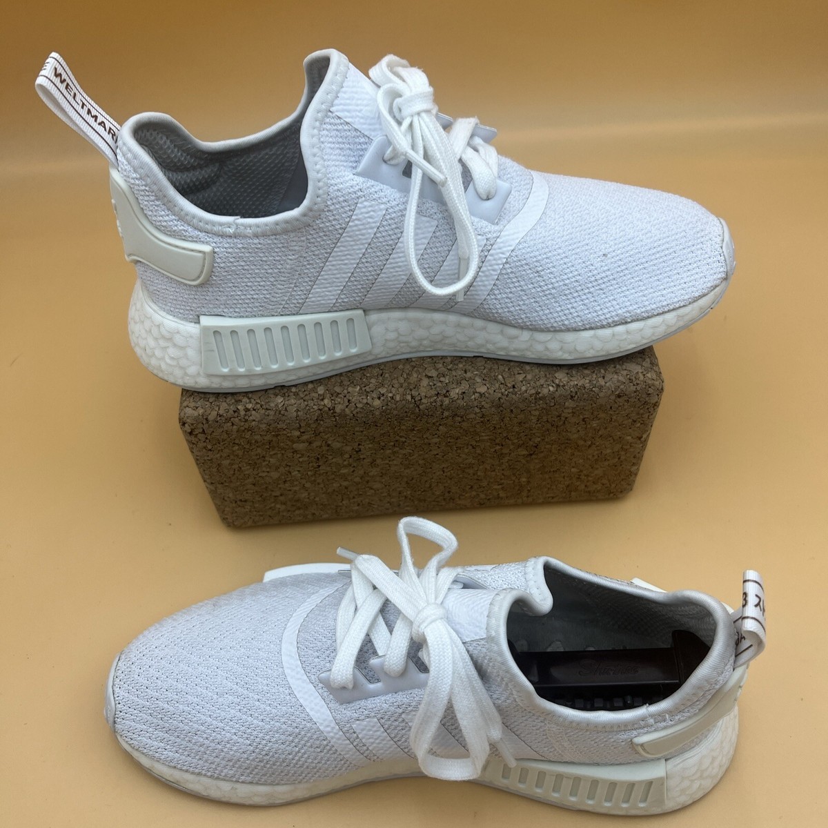 adidas gazelle silver green womens ADIDAS NMD_R1 WMNS "White / Copper Metallic"  Stadium Goods