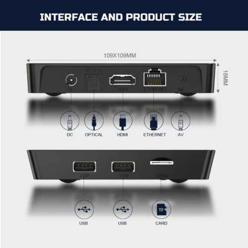 Great Bee Arabic TV Box Android 10 Greatbee 4K Smart 1 Year Arabia IP Receiver - Picture 8 of 13