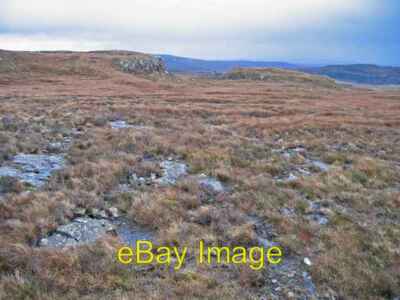 Photo 6x4 Bedrock exposure in the moor above Creag a' Mhill Dunvegan A ve c2008