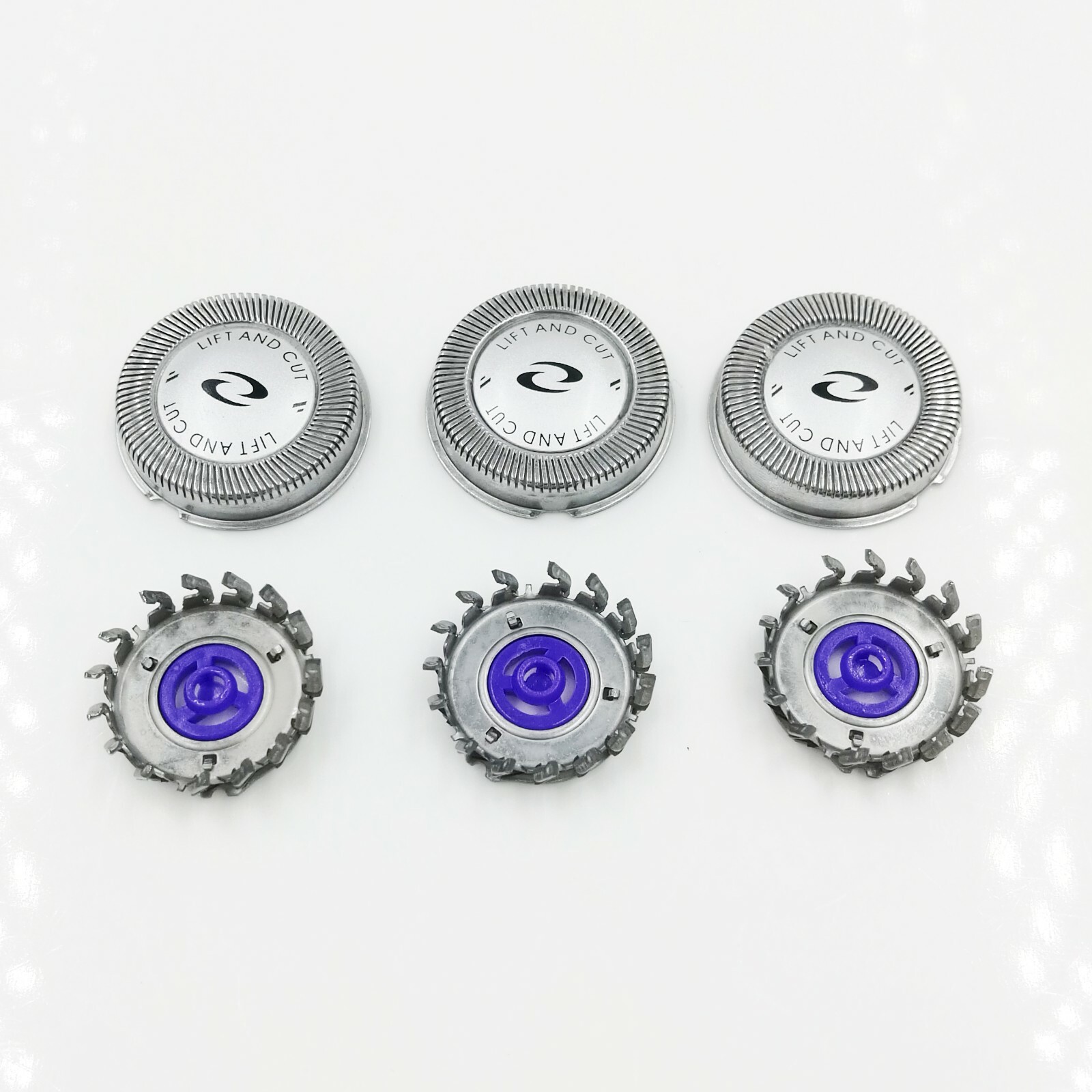 Set of 3 Replacement Shaver Heads for Philips Norelco HQ56 HQ55 HQ4  HQ54 HQ6900