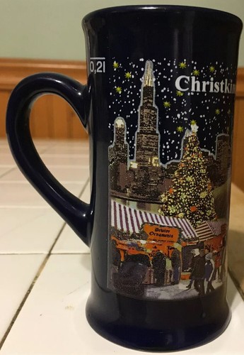 Chicago Christkindlmarket Christkindl Market 2013 Mug Navy Blue - Picture 5 of 8