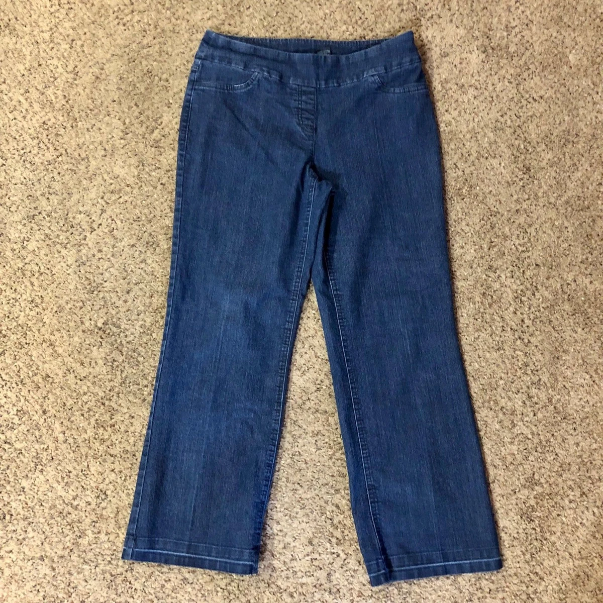Westbound Pull On Jeans Womens 12 Short Petite Used Re Hemmed eBay