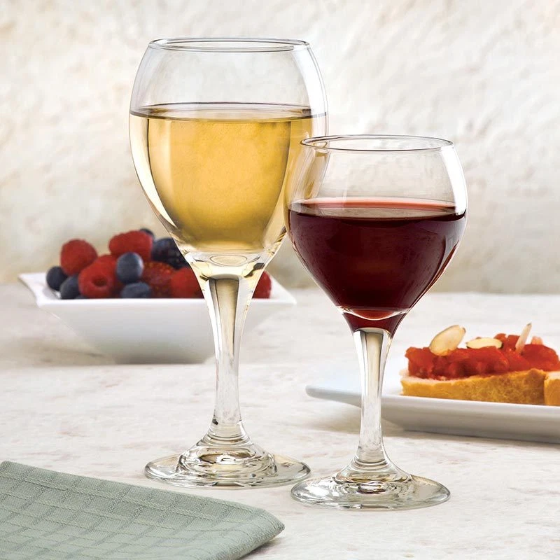  リビー(Libbey) Libby LB69(6) Stacking Wine Glasses, 9.1 fl oz (270  cc), Set of 6 : Home & Kitchen