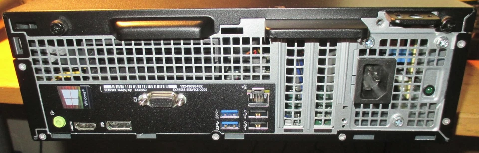 Dell Optiplex 3050 i5-6500 8GB 1 TB HDD Desktop PC SFF - Windows 10 Pro - Image 2 of 2