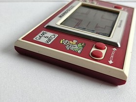 Vintage Nintendo Game and Watch Mario's Cement Factory Handheld Japan Working