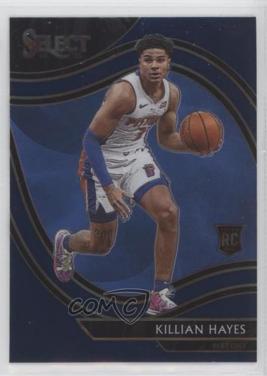 2020-21 Panini Select Courtside Retail Blue Killian Hayes #294 12pq