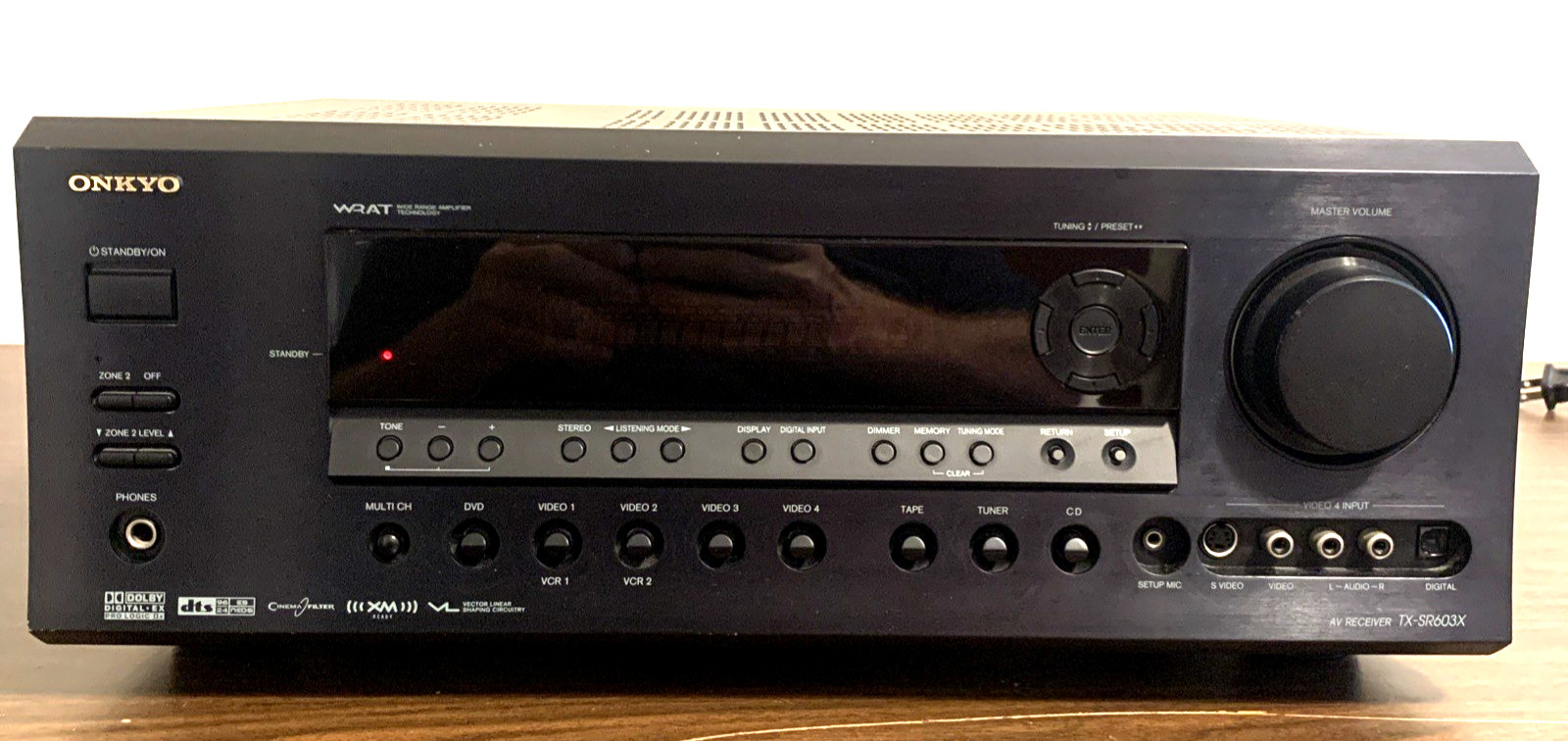 Onkyo TX-SR603X 7.1 Channel AV Receiver with Wide Range Amp 