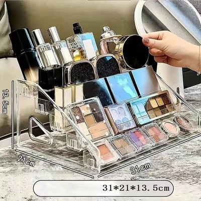 Transparentes Step Design Aufbewahrungsregal f��r Sammlerst��cke und Beauty Esse