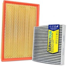 Engine Cabin Air Filter Set for Ram 1500 3.6L 2016-2026 / 5.7L 2016-24 /