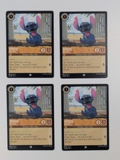 Disney Lorcana Stitch New Dog x4 MINT Set The First Chapter 22/204 TCG